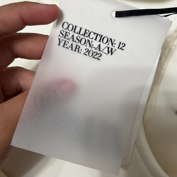 ZARA limited edition white long sleeve dress size m - Picture 11 of 12